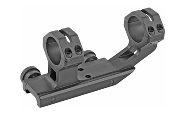 Picture of  Weaver Mounts 48376 Spr Scope Mount/Ring Combo Black Aluminum 1" Tube, Fits Ar15/M16 Cantilever Mount