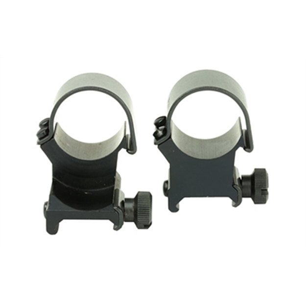 Picture of  Weaver Mounts 48449 Detachable Top Mount Extension Rings  Matte Black 1" Extra High 076683484499