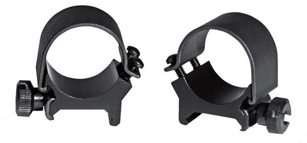 Picture of  Weaver Mounts 49050 Detachable Top Mount Rings  Black 1" High