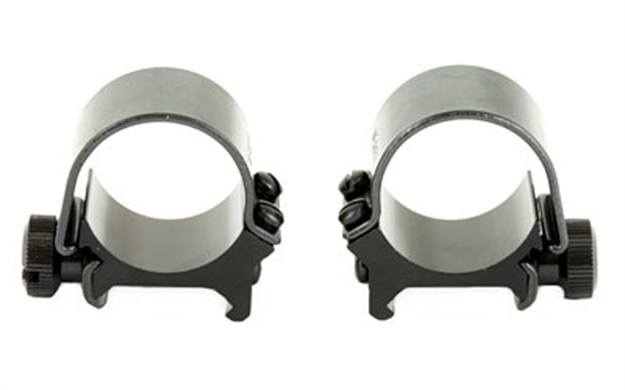 Picture of  Weaver Mounts 49030 Detachable Top Mount Rings  Black 1" Low