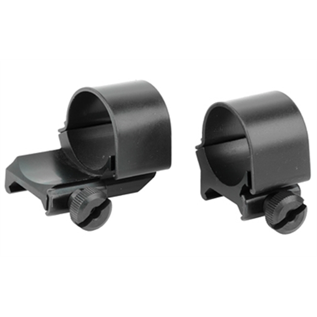 Picture of  Weaver Mounts 49091 Detachable Top Mount Extension Rings  Matte Black 1" Medium 076683490919