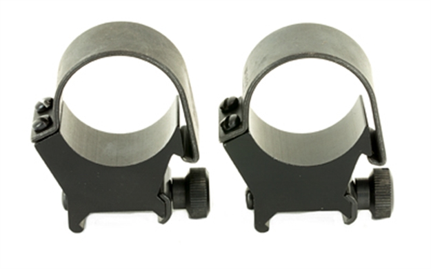 Picture of  Weaver Mounts 49120 Detachable Top Mount Rings  Matte Black 30Mm High 076683491206