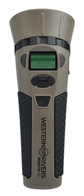 Picture of  Western Rivers Gc50 Mantis 50 Electronic Call Multiple Sounds Attracts Predators Brown Polymer 888151008126