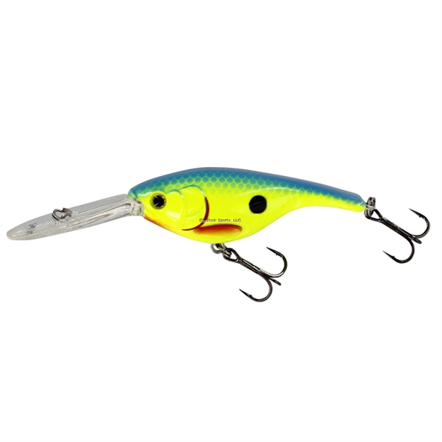 Picture of Westin Babybite DR Deep Running Crankbait, Floating Blueback Chartreuse 2 1/2" 7/16 OZ