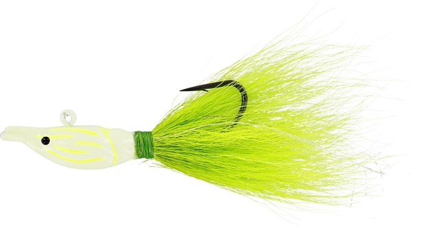 Picture of Westin Bucktail Shrimp Jig 1Oz 4 3/4 Glow Shrimp