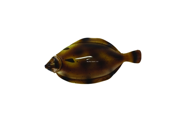 Picture of Westin Flat Matt Halibut/Flounder Jig, 14 1/8 Oz. 9 5/8", 10/0 Single Hook, Halibut Alert