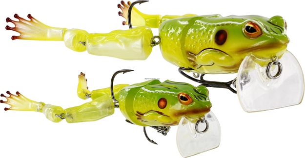 Picture of Westin Freddy The Frog Wakebait 2 3/8"/ 5" 5/8Oz Floating Green Transparent Frog