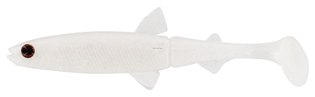 Picture of Westin Hypoteez Soft Jointed Paddle Tail Swimbait 5", 1/2Oz, Pearl, 5Pk