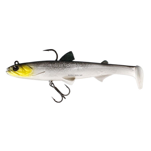 Picture of Westin Hypoteez ST Soft Paddle Tail Swimbait, Rigged 'N Ready, Headlight Sinking 6" 1 3/8 OZ