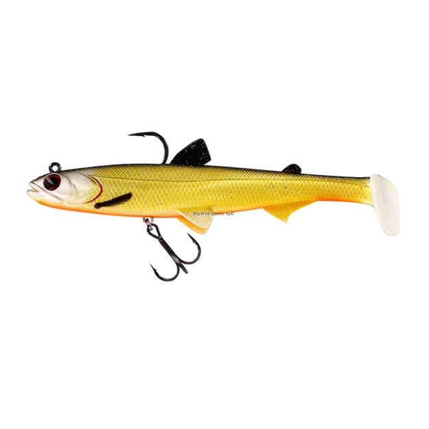 Picture of Westin Hypoteez ST Soft Paddle Tail Swimbait, Rigged 'N Ready, Official Roach Sinking 6" 1 3/8 OZ