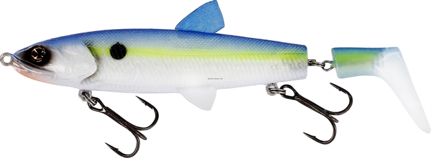 Picture of Westin Hypotwist Propbait 4 1/2" 5/8Oz Floating Blue Ghost