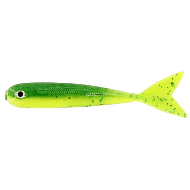 Picture of Westin Megateez Soft Jerkbait, Lime Punch 6 Pcs 3 1/2" 1/8 OZ