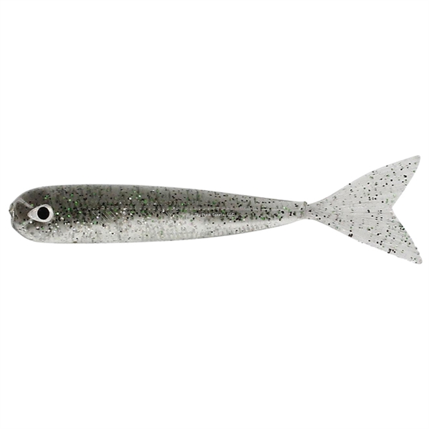 Picture of Westin Megateez Soft Jerkbait, Sparkling Grey 6 Pcs 3 1/2" 1/8 OZ
