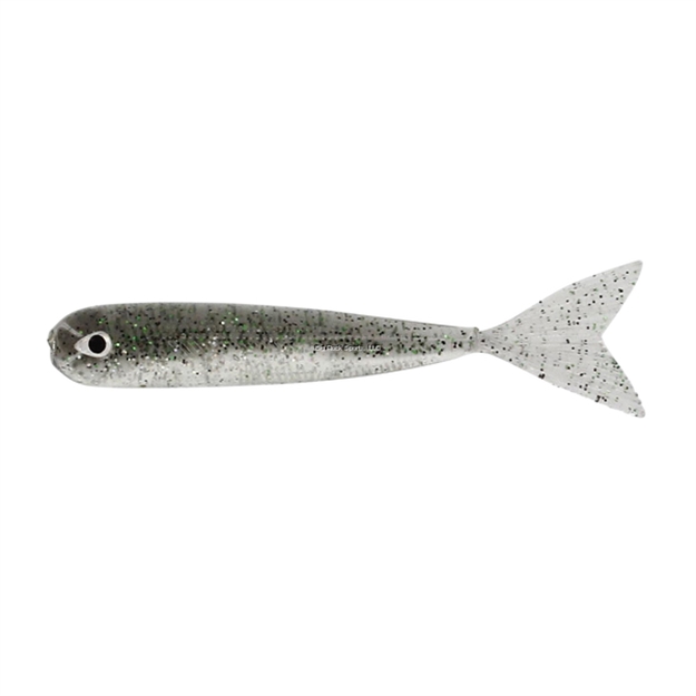 Picture of Westin Megateez Soft Jerkbait, Sparkling Grey 8 Pcs 2" 1/32 OZ
