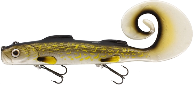 Picture of Westin Monsterteez Curl Tail Swimbait, Rigged N'ready 9-7/8", 7-3/16Oz, Sinking Natural Pike
