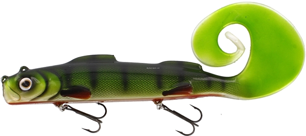 Picture of Westin Monsterteez Curl Tail Swimbait, Rigged N'ready 9-7/8", 7-3/16Oz, Sinking Wow Perch