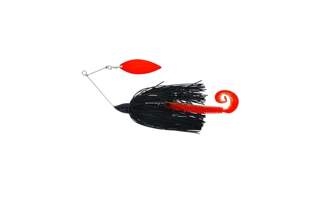 Picture of Westin Monstervibe Spinnerbait, 2-5/16Oz, Black Mamba