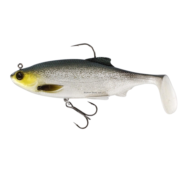 Picture of Westin Ricky The Roach Jointed Hybrid Swimbait, Rigged 'N Ready, Headlight Sinking 5 1/2" 2 OZ