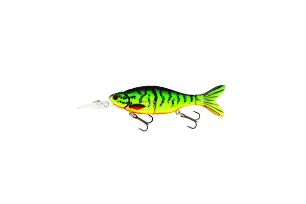 Picture of Westin Ricky The Roach Muilti-Jointed Hard Lure Swimbait (Hl/Mj), 3 1/8" 1/4 Oz. Sinking Crazy Firetiger
