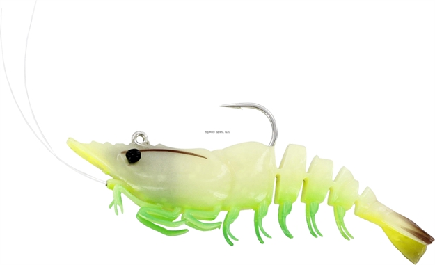Picture of Westin Salty The Shrimp R'n R Glowing Shrimp 3 Pcs 4" 5/8 OZ