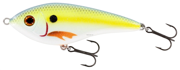 Picture of Westin Swim Suspending Chartreuse Shad 4" 1 1/8 OZ