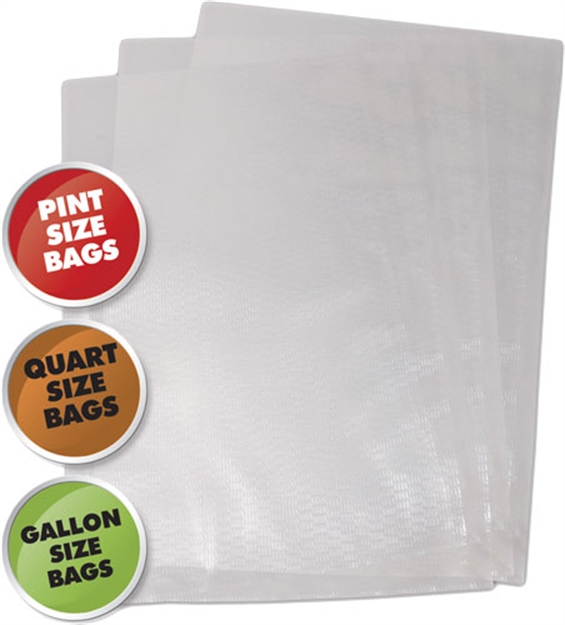 Picture of Weston Variety Pack Vac Sealer Bags 50 Count