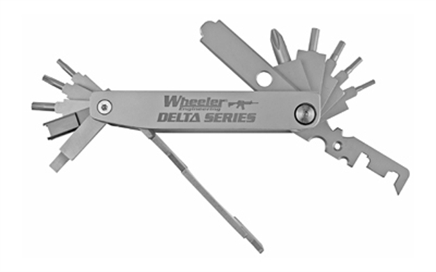 Picture of  Wheeler 1078948 Delta Series Compact Multi-Tool Silver Folding Stainless Steel AR Platform 661120412823