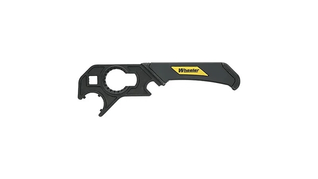 Picture of  Wheeler 1099561 Professional Armorer's Wrench Black/Yellow Steel AR Platform Firearm 1 Pieces