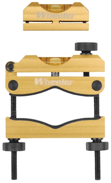 Picture of  Wheeler 119050 Pro Reticle Leveling System Black/Yellow Aluminum Universal