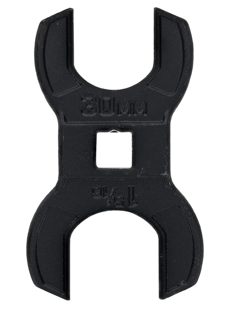 Picture of  Wheeler 1199466 Barrel Nut Crowfoot Wrench Black Steel