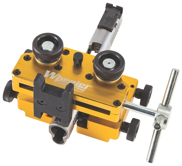 Picture of Wheeler Engineering Handgun Sight Tool Universal Armorers Model 710905