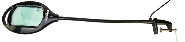 Picture of Wheeler Engineering Magnifier Bench Top 40 Led Light C-Clamp End