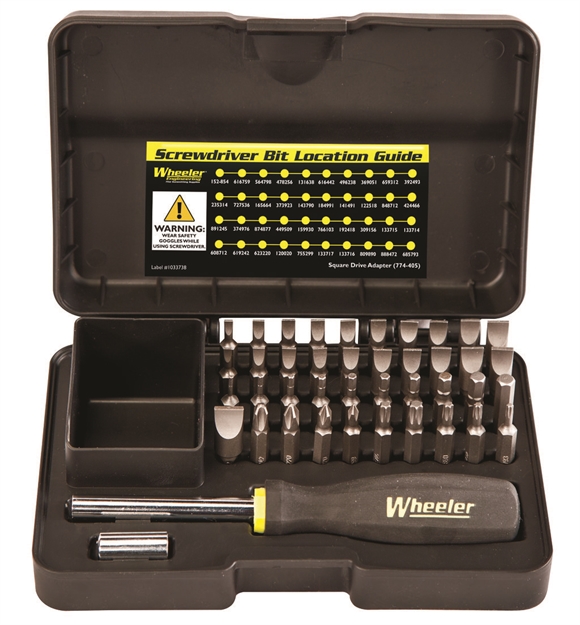 Picture of Wheeler Engineering Screwdriver Kit 43-Pc Professional Gunsmithing 954621