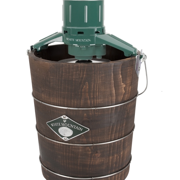 Picture of White Mountain Electric 4 Qt. Wood Tub Ice Cream Maker