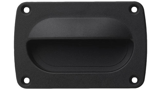 Picture of Whitecap Blk Nyl Flush Pull3-11/16"