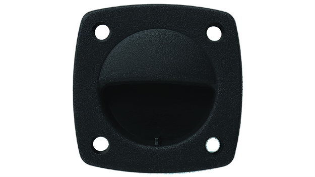 Picture of Whitecap Blk Nylon Flush Pull2-1/4"