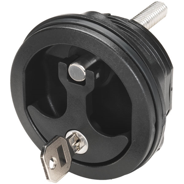 Picture of Whitecap Comp Handle Lock Blk 3"