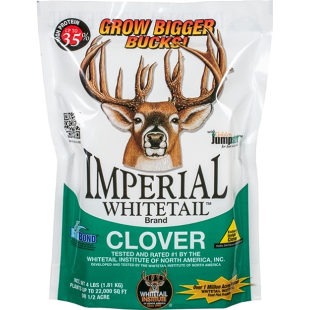 Picture of Whitetail Institute Institute Imperial Clover 1/2 Acre 4Lb Sprng/Fall IMP4 789976100050