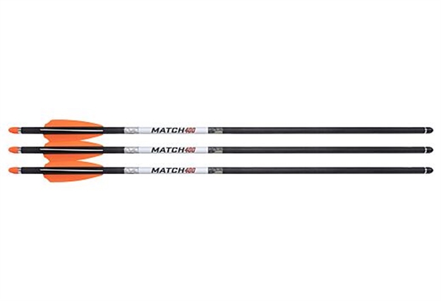 Picture of  Tenpoint Hea7693 Match 400 Alpha Blaze Carbon 20".004 Straightness 3 Pack Green 788244015584
