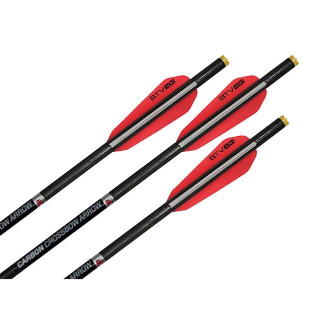 Picture of Wicked Ridge Black Carbon Cross Bow Arrows 20 3/Pk