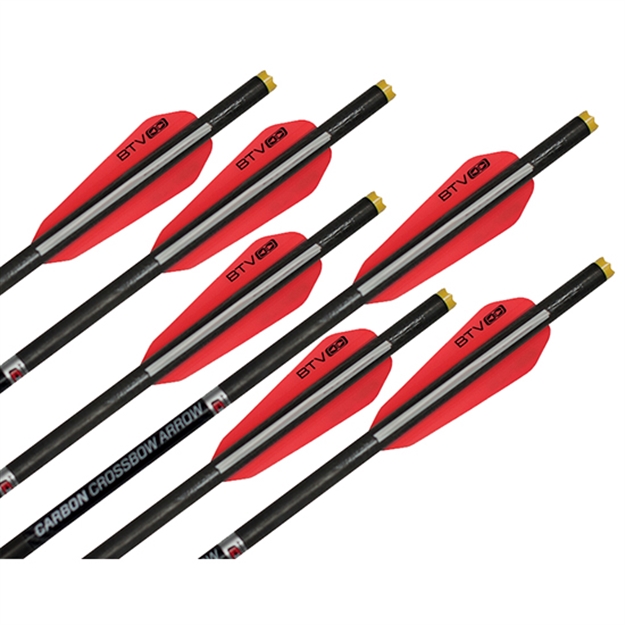 Picture of Wicked Ridge Black Carbon Cross Bow Arrows 20 6/Pk