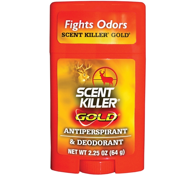 Picture of  Wildlife Research 1247 Scent Killer Gold Antiperspirant & Deodorant Odor Eliminator Odorless Scent 2.25 OZ Stick 024641012475