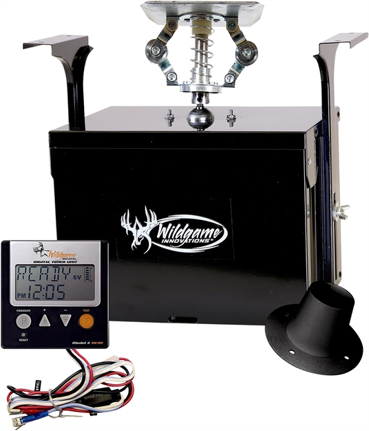 Picture of Wildgame Innovations Wgipu0030 Evolution Digital Feeder Kit 6 Programs 1-30 Seconds Duration Black WGIPU0031 616376001512