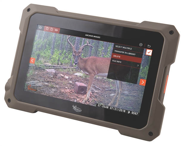 Picture of Wildgame Innovations Wgivw0009 Trail Pad SD Card Viewer Brown 7" Touchscreen 32Gb X 2 VU70 616376511608
