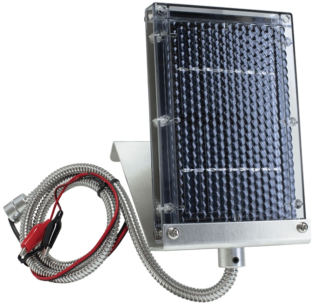 Picture of Wildgame Innovations Wgiwgiso0010 Edrenaline Solar Panel 6 Volt Silver WGI-WGISO0010