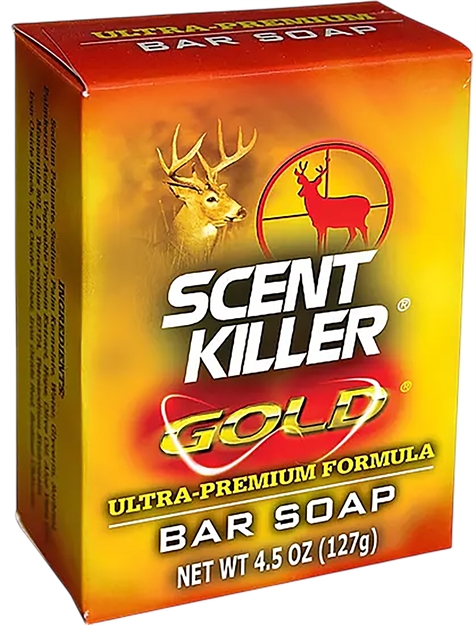 Picture of  Wildlife Research 1243 Scent Killer Gold Bar Soap Odor Eliminator Unscented 4.5 OZ