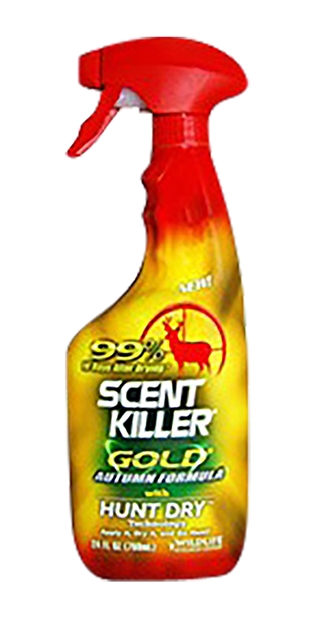 Picture of  Wildlife Research 1275 Scent Killer Gold Autumn Formula Odor Eliminator 24 OZ Trigger Spray 024641012758