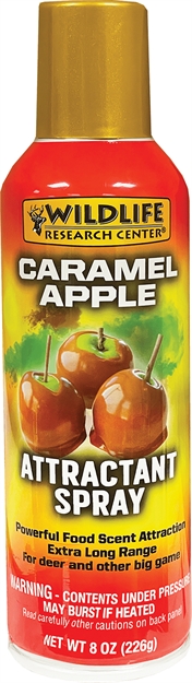 Picture of  Wildlife Research 736 Food Scent Attractant Spray Caramel Apple Scent 8 OZ Aerosol