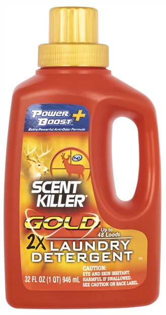 Picture of  Wildlife Research 1249 Scent Killer Gold Laundry Detergent Odor Eliminator Odorless Scent 32Oz Bottle 024641012499