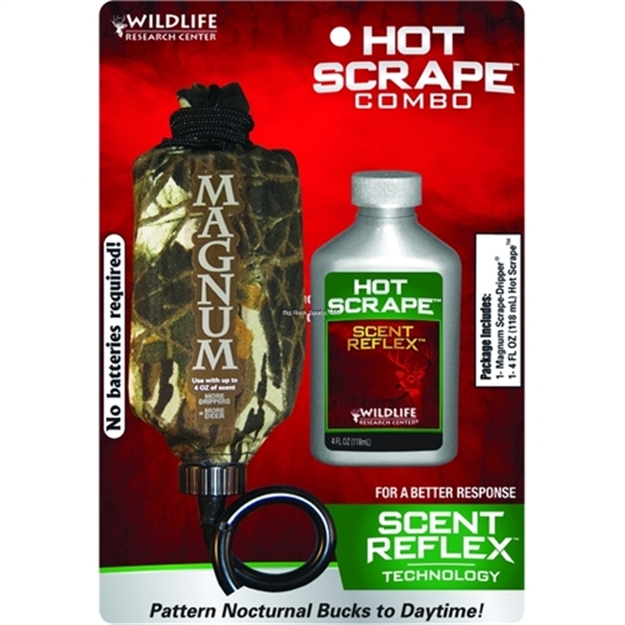 Picture of Wildlife Research Magnum Scent Dripper/ 4 FL OZ Hot-Scrape (Synthetic Scrape Scent)